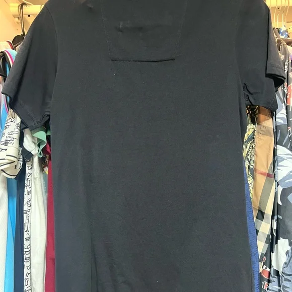 Philipp Plein “My Way” Black T-Shirt with White Plein Logo Patch - S